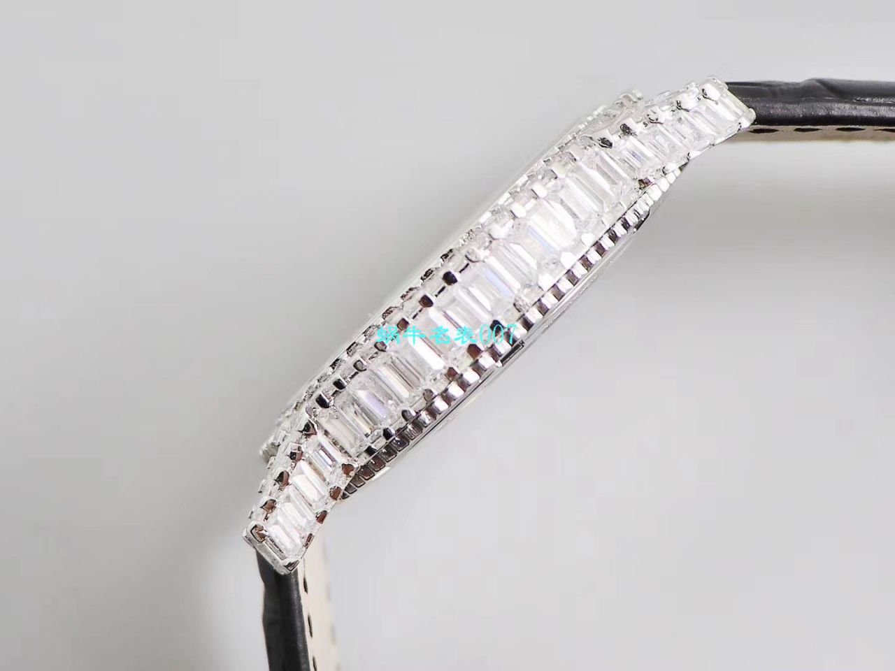 【DM厂又一奢华精品镶嵌308颗奢华方钻】江诗丹顿传袭高仿TRADITIONNELLE系列82760/000G-9852男士腕表 / JS210