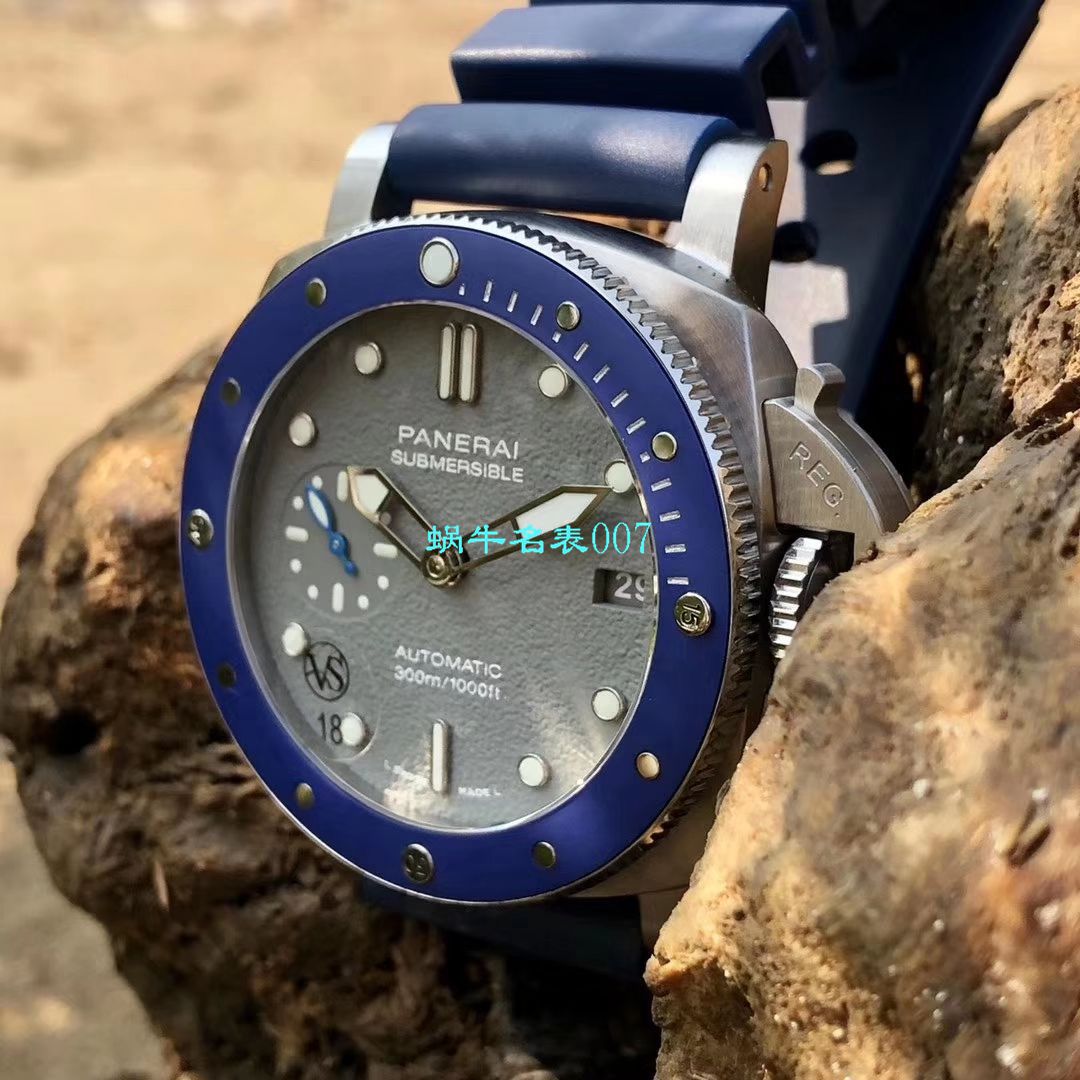 VS厂顶级复刻表 SIHH2019蓝主角高仿PAM959沛纳海SUBMERSIBLE 潜行系列PAM00959腕表 / VSPAM959