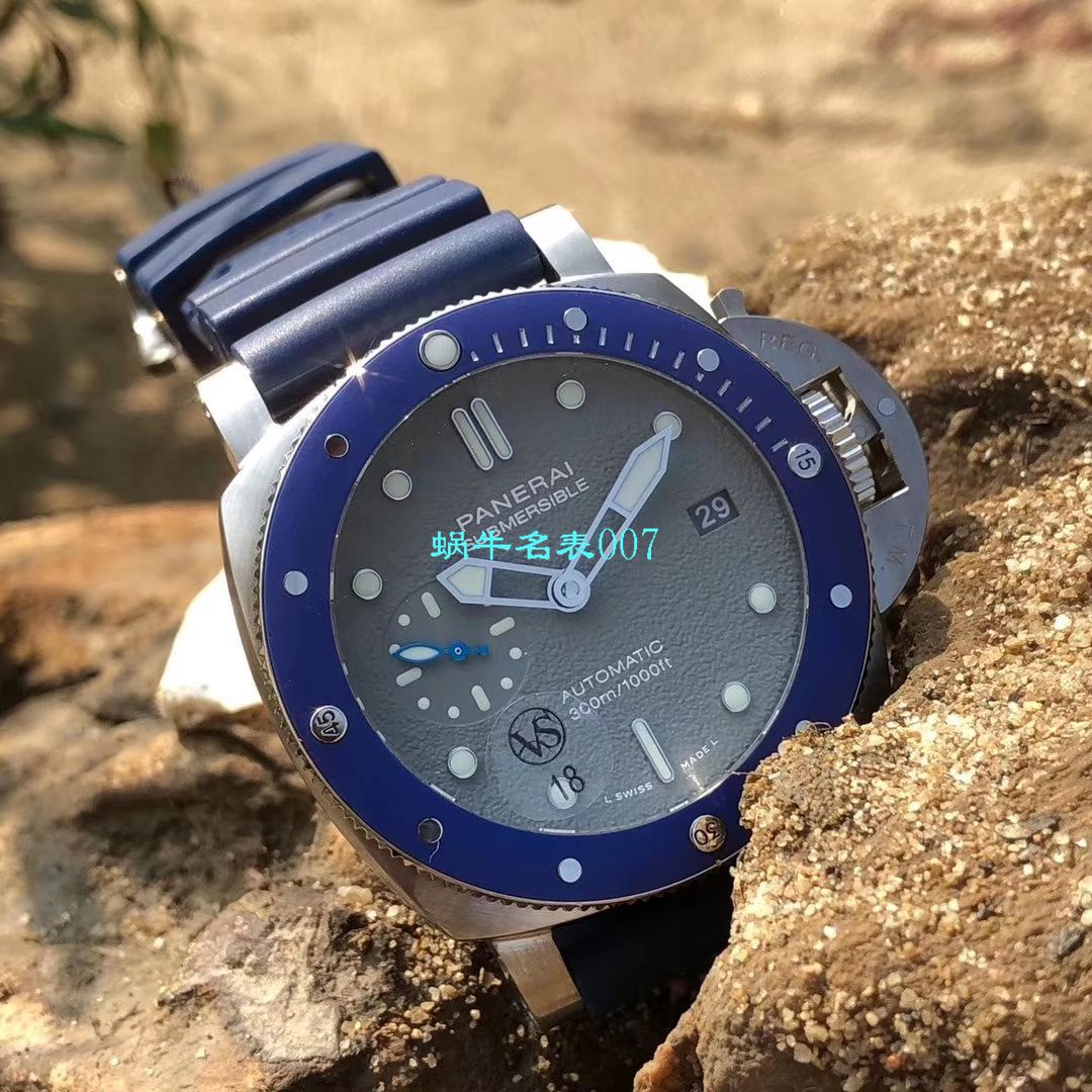 VS厂顶级复刻表 SIHH2019蓝主角高仿PAM959沛纳海SUBMERSIBLE 潜行系列PAM00959腕表 / VSPAM959