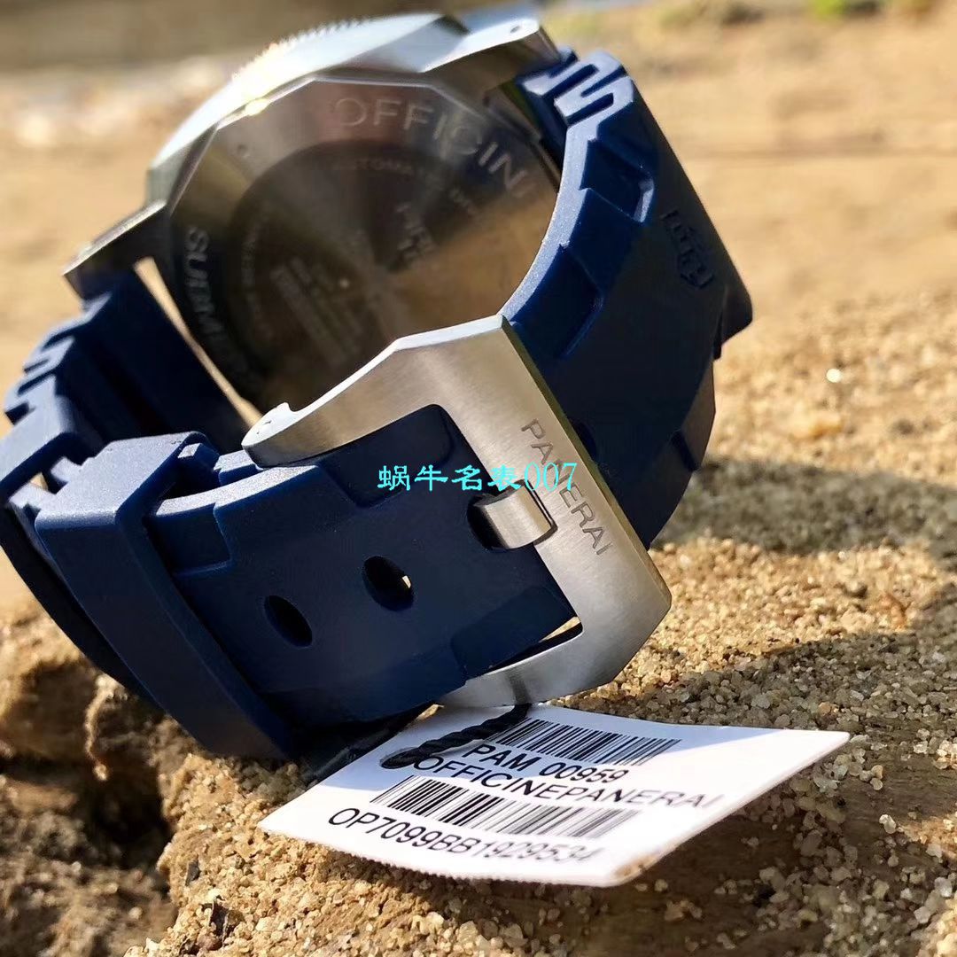 VS厂顶级复刻表 SIHH2019蓝主角高仿PAM959沛纳海SUBMERSIBLE 潜行系列PAM00959腕表 / VSPAM959