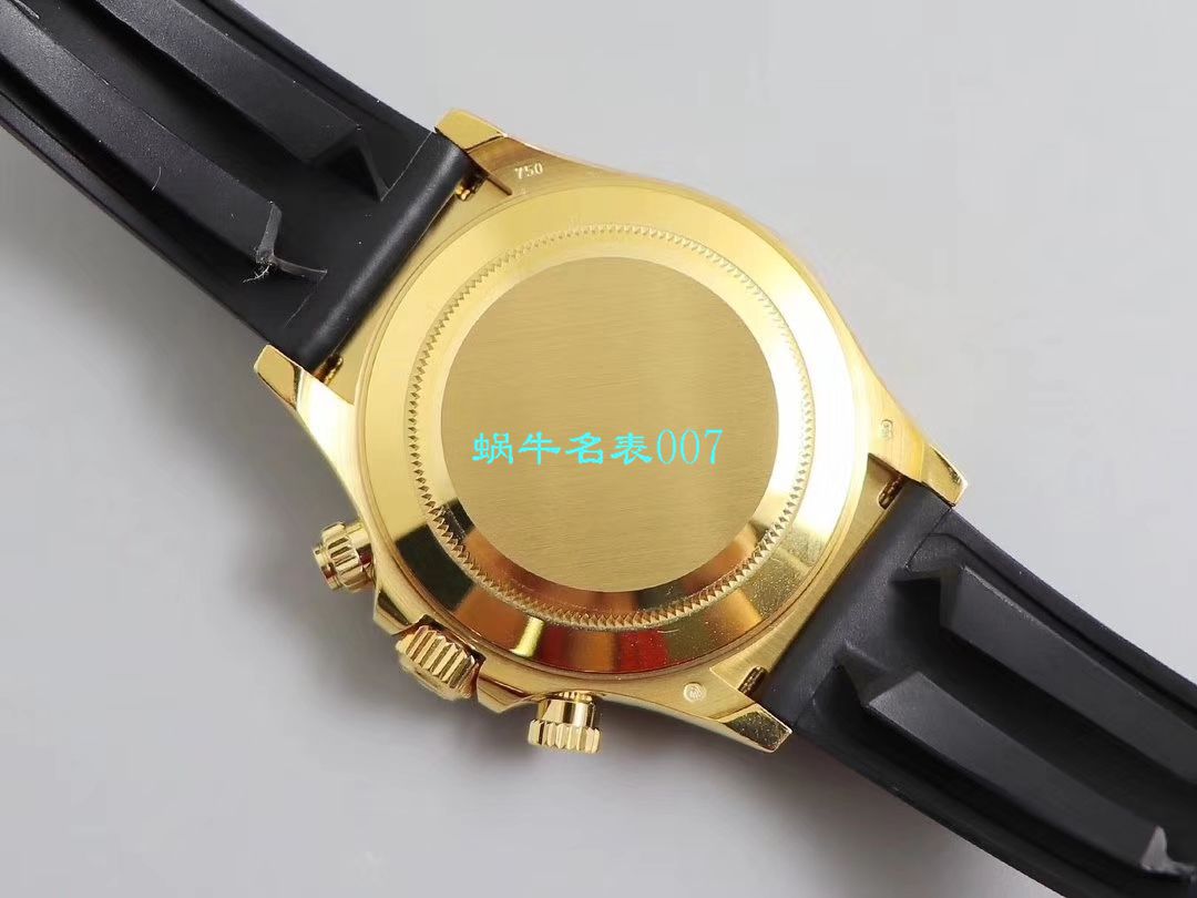 N厂迪通拿新品金迪余文乐同款全新订制版劳力士复刻高仿迪通拿超级Cal.4130自动上链机芯 / R521