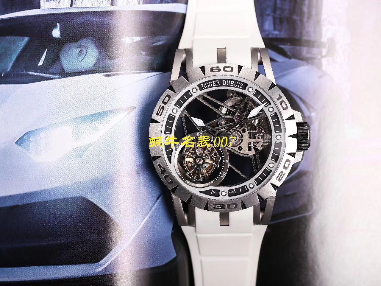 JB厂罗杰杜彼Excalibur Spidr（王者系列）顶级复刻高仿RDDBEX0545，RDDBEX0546，RDDBEX0479陀飞轮腕表 / LJ057