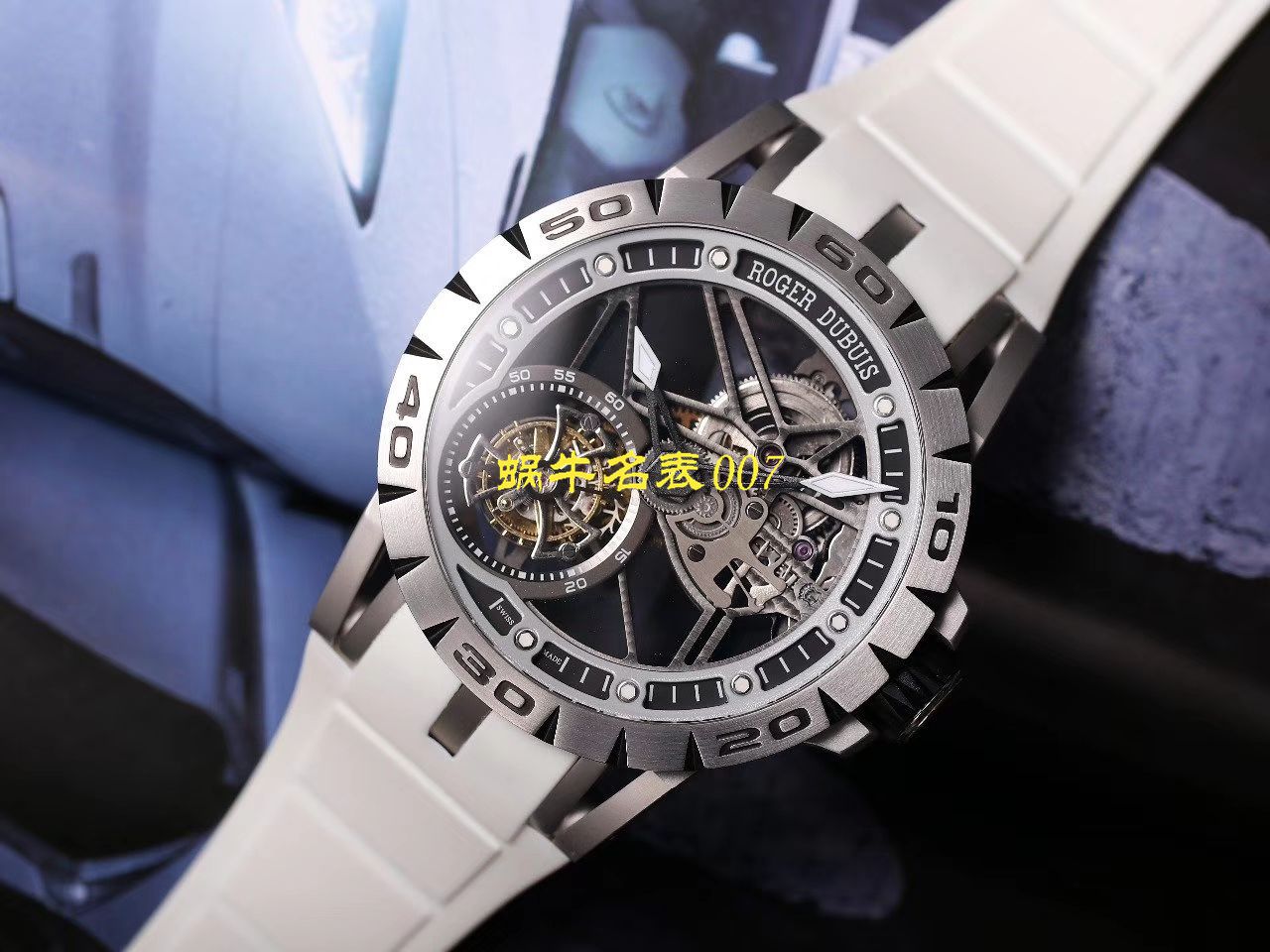 JB厂罗杰杜彼Excalibur Spidr（王者系列）顶级复刻高仿RDDBEX0545，RDDBEX0546，RDDBEX0479陀飞轮腕表 / LJ057