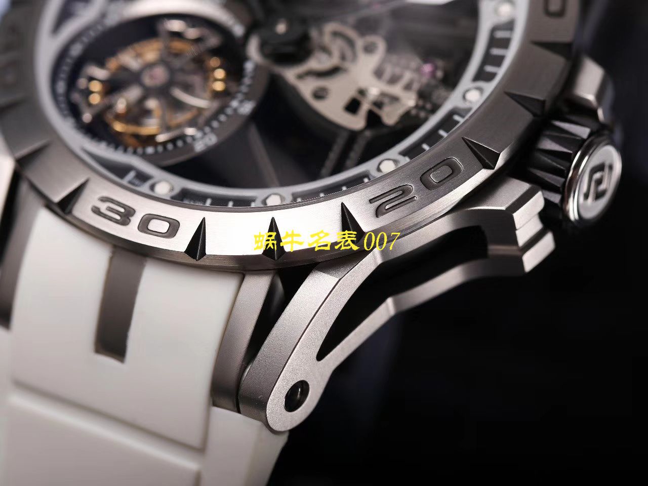JB厂罗杰杜彼Excalibur Spidr（王者系列）顶级复刻高仿RDDBEX0545，RDDBEX0546，RDDBEX0479陀飞轮腕表 / LJ057