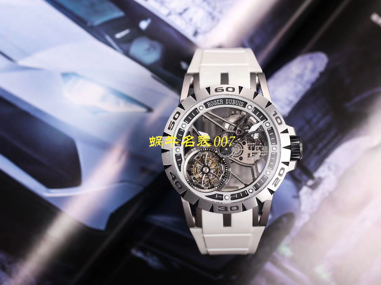 JB厂罗杰杜彼Excalibur Spidr（王者系列）顶级复刻高仿RDDBEX0545，RDDBEX0546，RDDBEX0479陀飞轮腕表 / LJ057