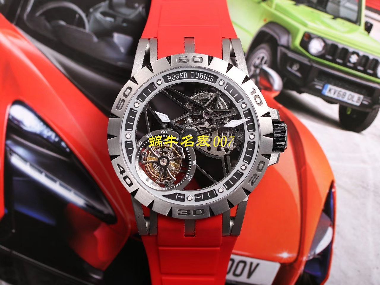 JB厂罗杰杜彼Excalibur Spidr（王者系列）顶级复刻高仿RDDBEX0545，RDDBEX0546，RDDBEX0479陀飞轮腕表 / LJ057