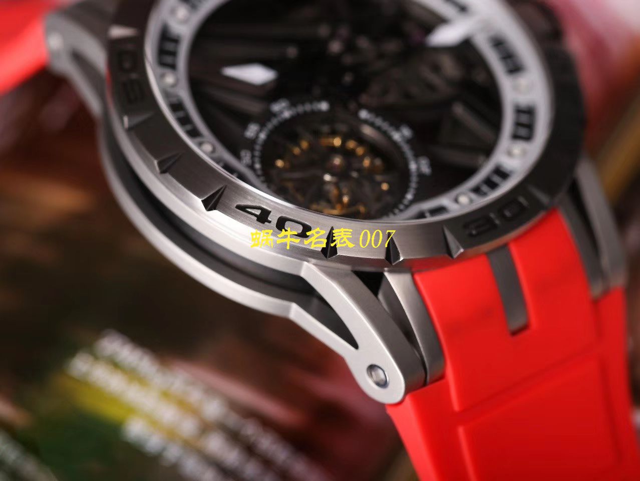JB厂罗杰杜彼Excalibur Spidr（王者系列）顶级复刻高仿RDDBEX0545，RDDBEX0546，RDDBEX0479陀飞轮腕表 / LJ057