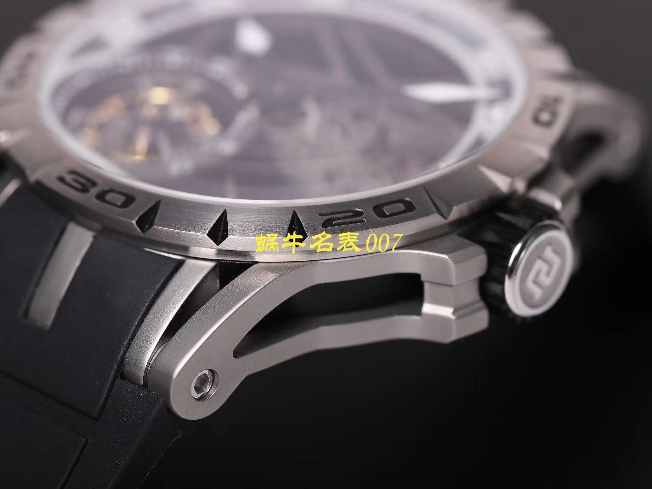 JB厂罗杰杜彼Excalibur Spidr（王者系列）顶级复刻高仿RDDBEX0545，RDDBEX0546，RDDBEX0479陀飞轮腕表 / LJ057
