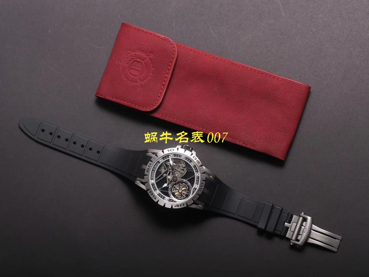 JB厂罗杰杜彼Excalibur Spidr（王者系列）顶级复刻高仿RDDBEX0545，RDDBEX0546，RDDBEX0479陀飞轮腕表 / LJ057