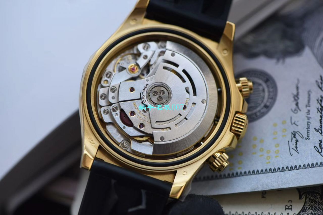 【N厂最新复刻表余文乐同款黄金熊猫迪超级4130】劳力士宇宙计型迪通拿高仿M116518ln-0048腕表 / R271