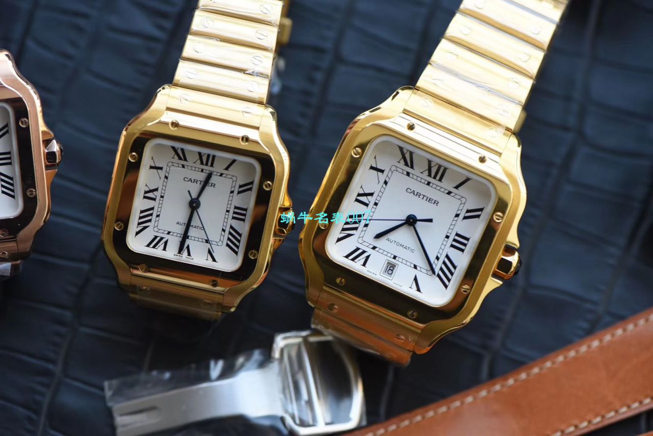 【V6厂CARTIER复刻表高仿女装】卡地亚山度士 SANTOS系列WJSA0007腕表 / K238