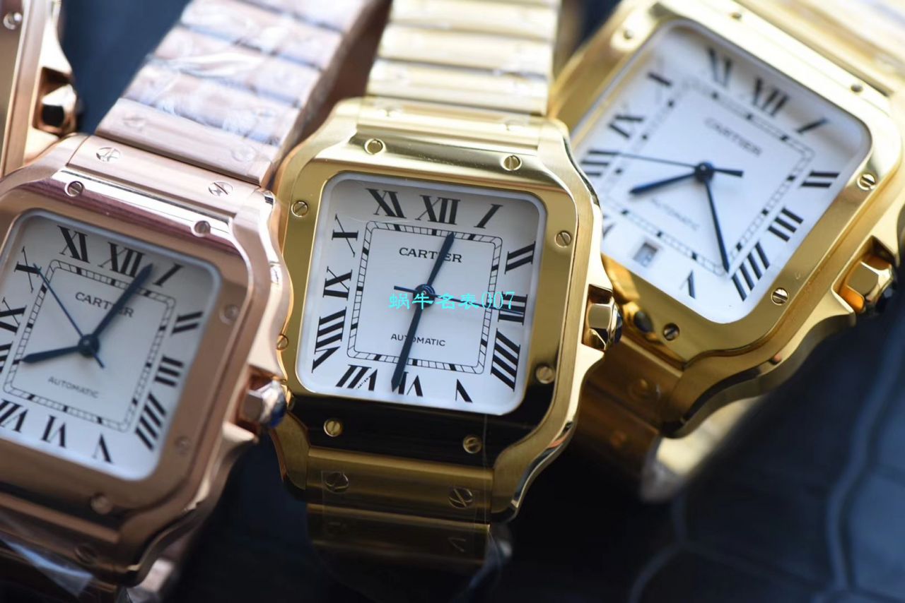 【V6厂CARTIER复刻表高仿女装】卡地亚山度士 SANTOS系列WJSA0007腕表 / K238