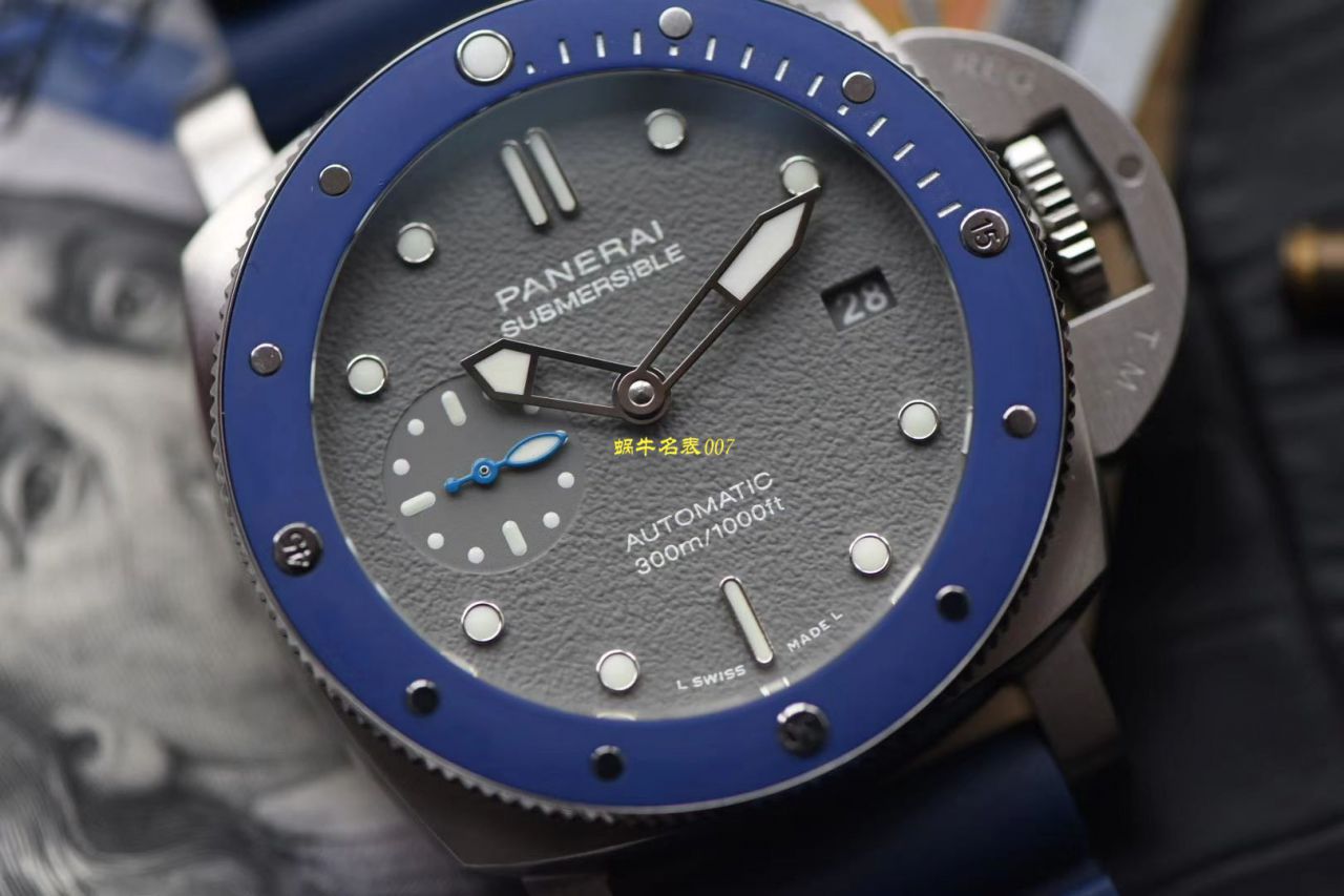 VS厂顶级复刻表 SIHH2019蓝主角高仿PAM959沛纳海SUBMERSIBLE 潜行系列PAM00959腕表 / VSPAM959