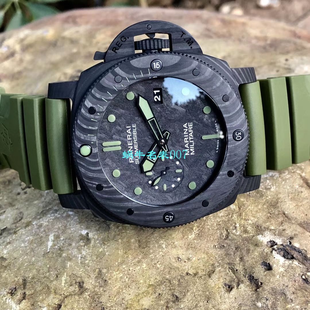【VS厂新品军绿面英雄情结复刻手表】沛纳海高仿SUBMERSIBLE 潜行系列PAM00961腕表 / VSPAM961
