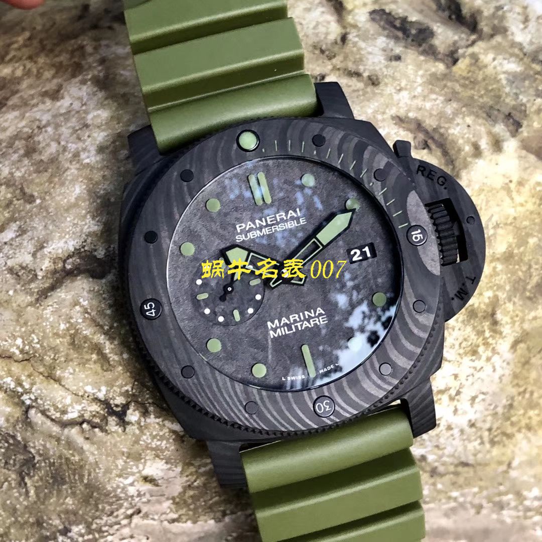 【VS厂新品军绿面英雄情结复刻手表】沛纳海高仿SUBMERSIBLE 潜行系列PAM00961腕表 / VSPAM961