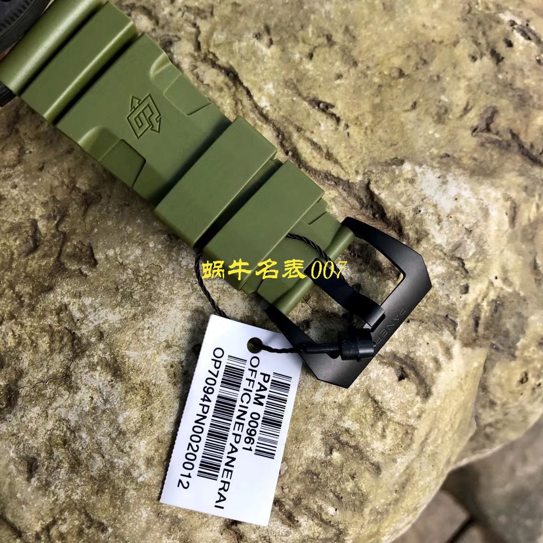 【VS厂新品军绿面英雄情结复刻手表】沛纳海高仿SUBMERSIBLE 潜行系列PAM00961腕表 / VSPAM961