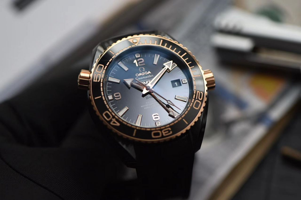 VS厂欧米茄海马深海之黑全陶瓷顶级复刻OMEGA手表215.63.46.22.01.001腕表 / M609