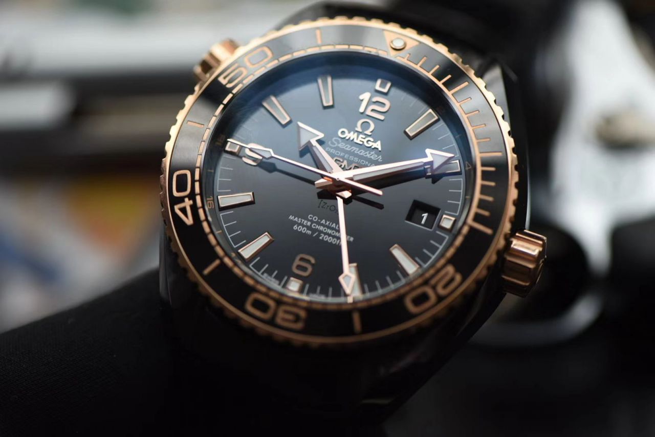 VS厂欧米茄海马深海之黑全陶瓷顶级复刻OMEGA手表215.63.46.22.01.001腕表 / M609