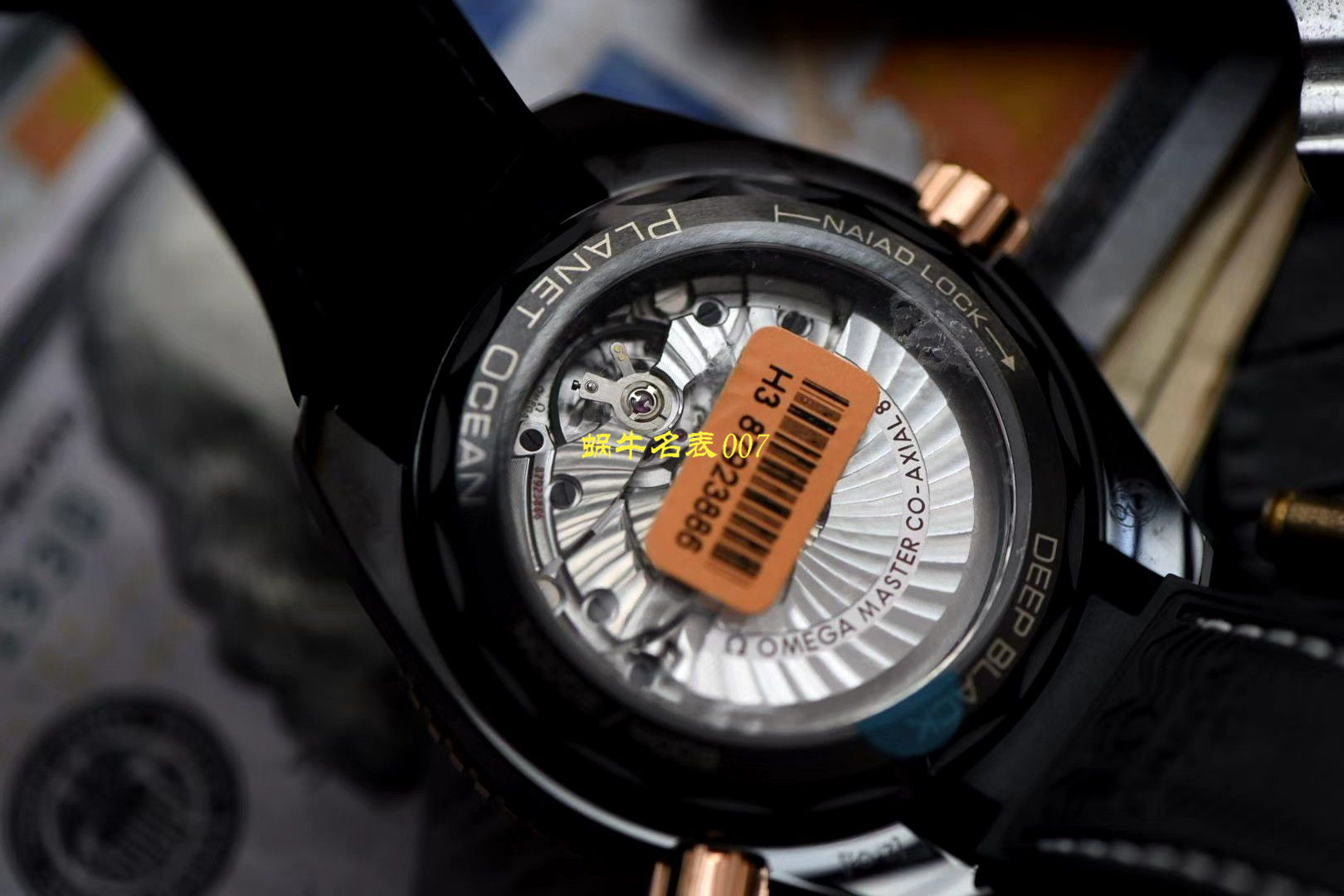 【视频评测VS厂深海之黑间金之王】欧米茄海洋宇宙600米复刻高仿手表215.63.46.22.01.001腕表 / M660