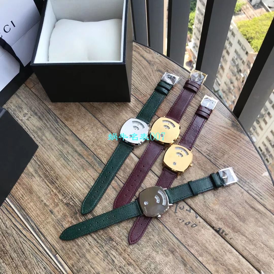 【渠道原单】original Gucci,‌古驰‌新款 Grip‌系列腕表YA157403，YA157401手表 / GUCCIKK19