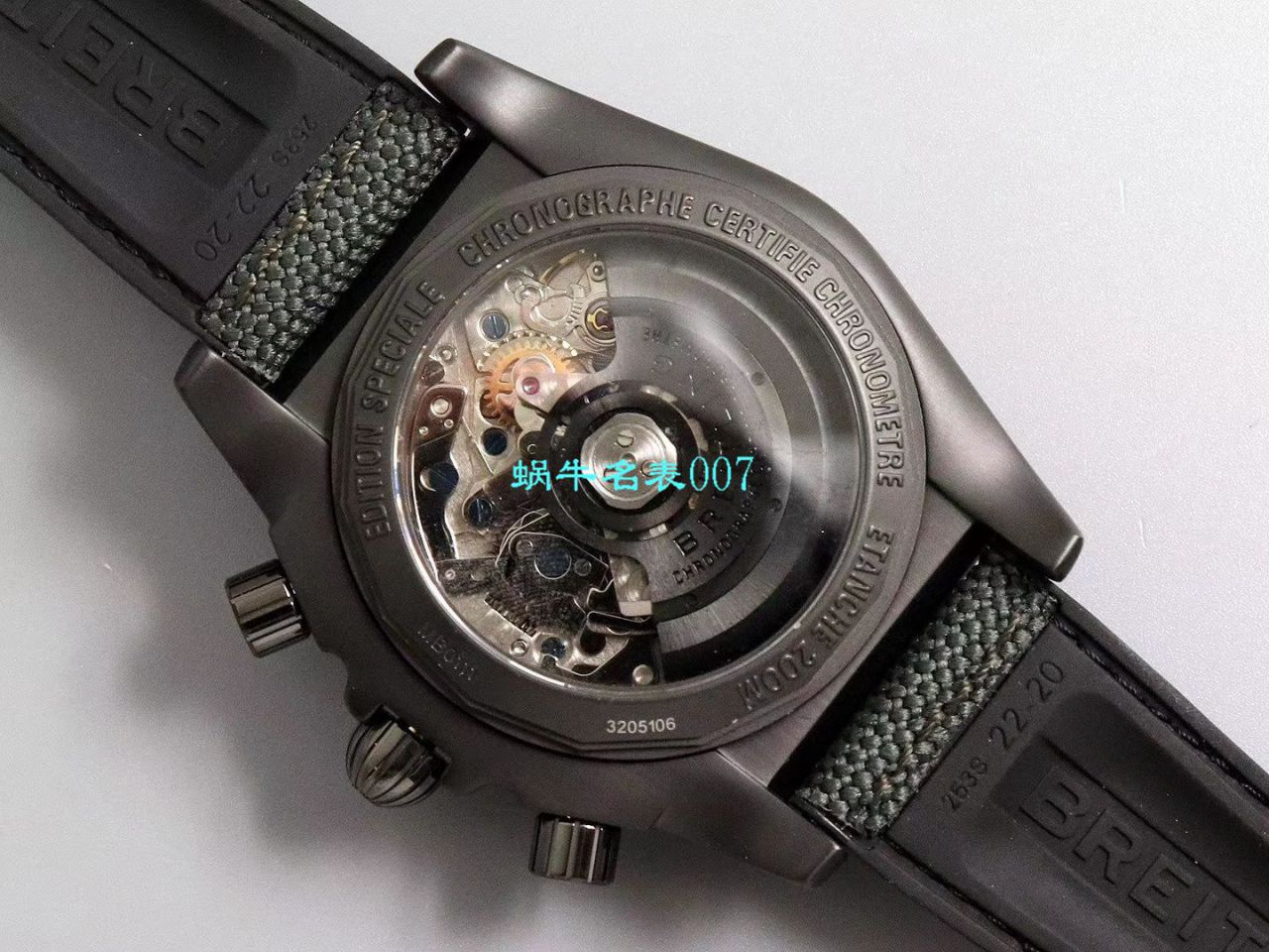 【GF厂超A高仿手表】百年灵机械终极计时黑鹰腕表系列MB0111C2.BD07.153S.M20D.2腕表 / BL123