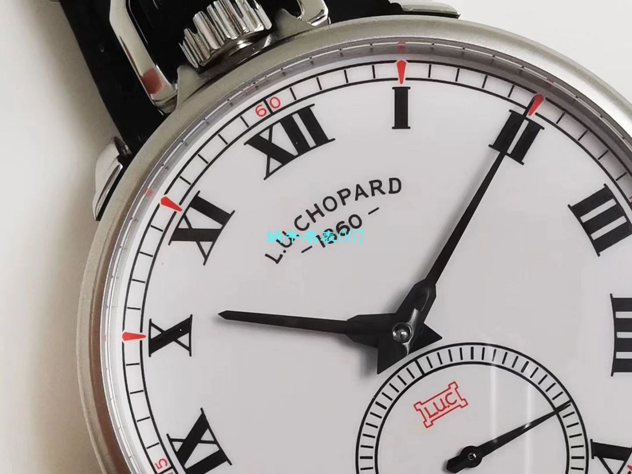 【LUC厂Chopard复刻高仿手表】萧邦L.U.C系列L.U.C THE TRIBUTE系161923-1001腕表‎与‎怀表一‎体腕表 / XB052