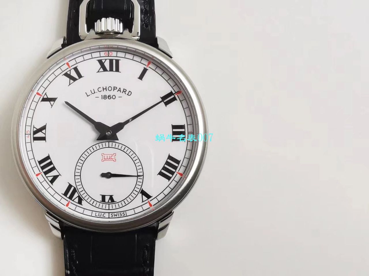 【LUC厂Chopard复刻高仿手表】萧邦L.U.C系列L.U.C THE TRIBUTE系161923-1001腕表‎与‎怀表一‎体腕表 / XB052