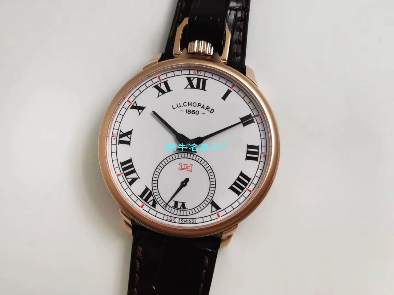 【LUC厂Chopard复刻高仿手表】萧邦L.U.C系列L.U.C THE TRIBUTE系161923-1001腕表‎与‎怀表一‎体腕表 / XB052