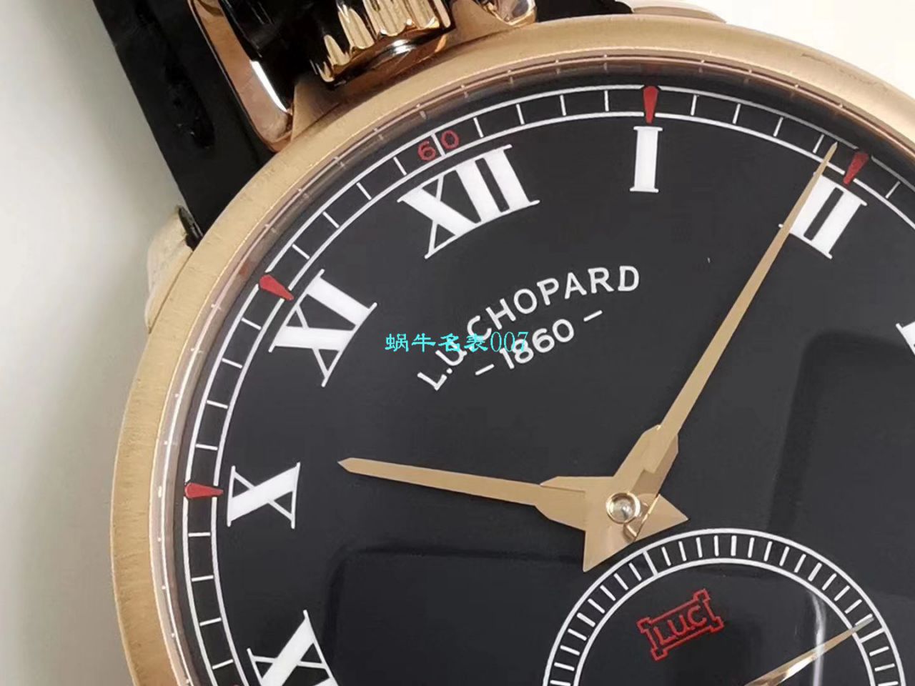 【LUC厂Chopard复刻高仿手表】萧邦L.U.C系列L.U.C THE TRIBUTE系161923-1001腕表‎与‎怀表一‎体腕表 / XB052
