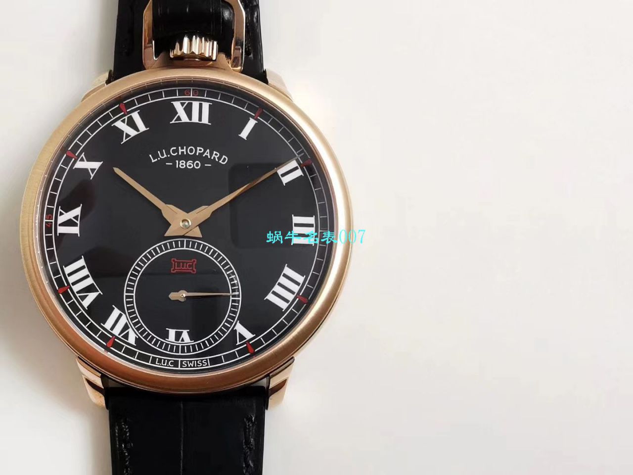 【LUC厂Chopard复刻高仿手表】萧邦L.U.C系列L.U.C THE TRIBUTE系161923-1001腕表‎与‎怀表一‎体腕表 / XB052