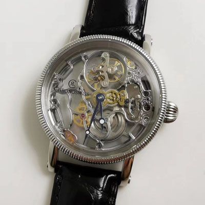 JB‌厂高仿瑞宝Chronoswiss镂空陀飞轮 腕表