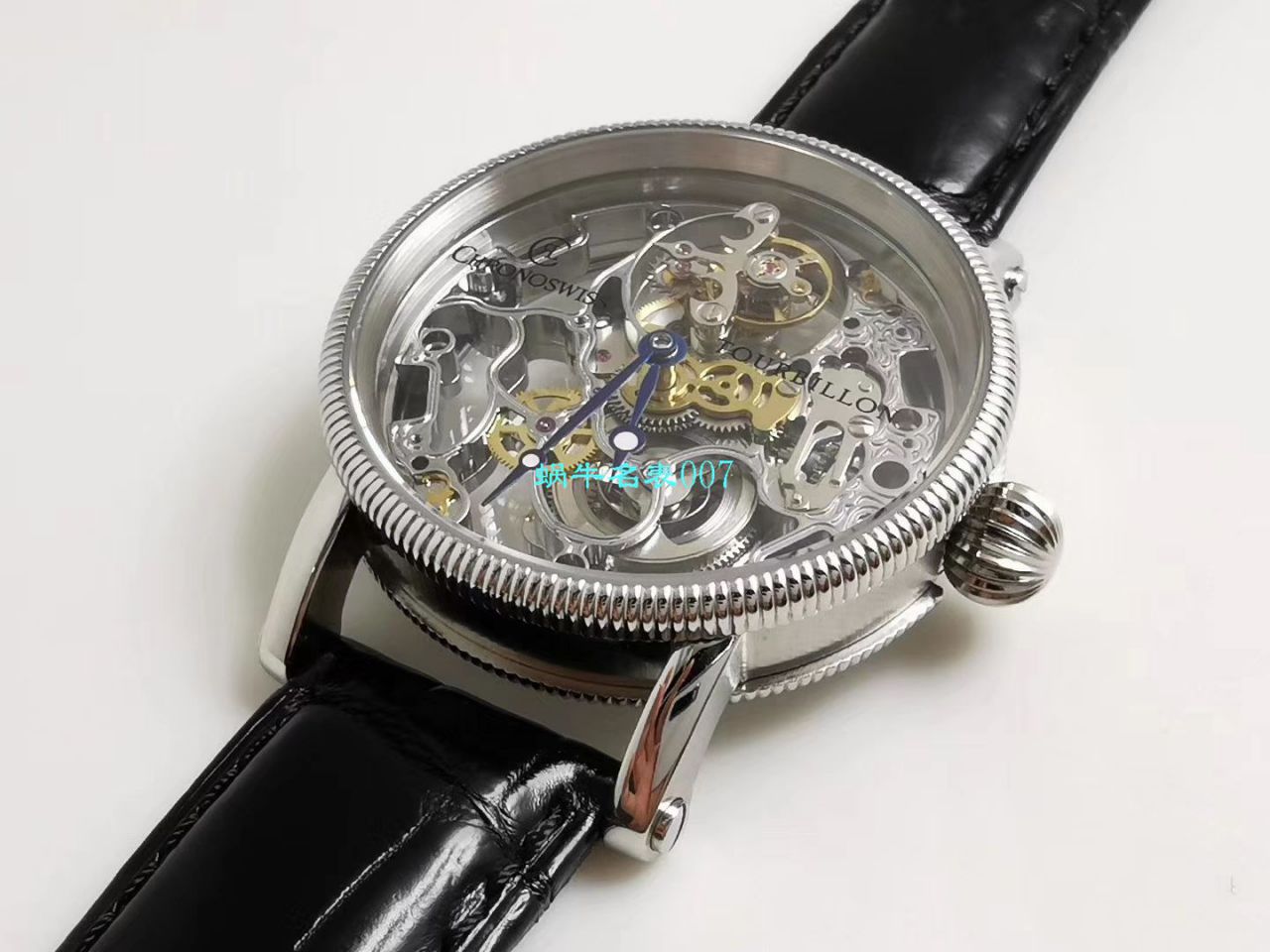 JB‌厂高仿瑞宝Chronoswiss镂空陀飞轮 腕表 / CHR01