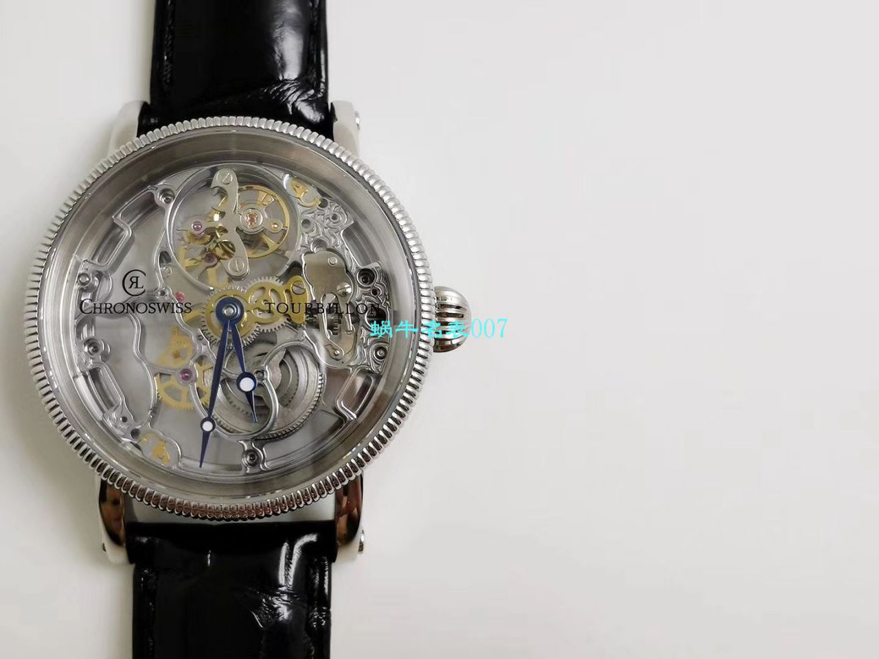 JB‌厂高仿瑞宝Chronoswiss镂空陀飞轮 腕表 / CHR01