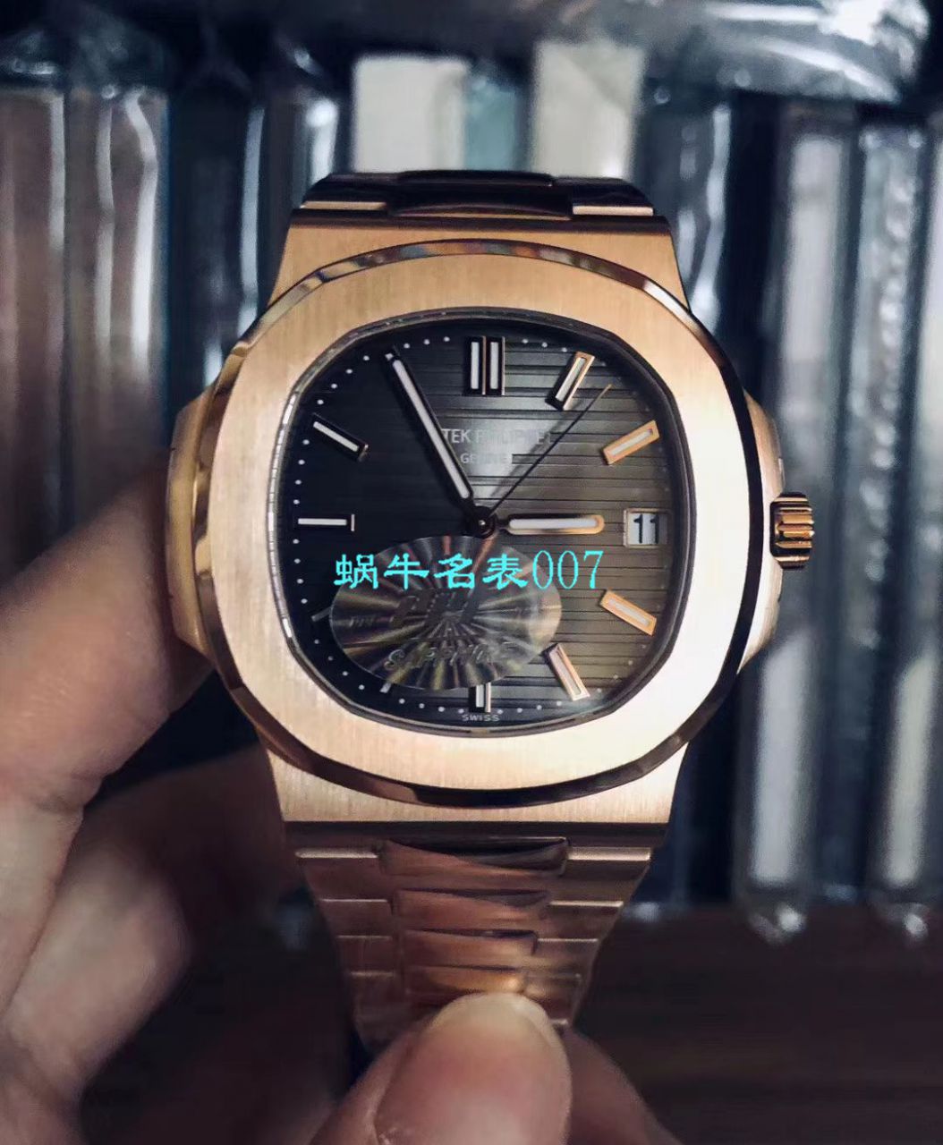 【PPF厂鹦鹉螺复刻高仿最好版本手表V2价格】百达翡丽运动系列5711/1R-001腕表 / BD253