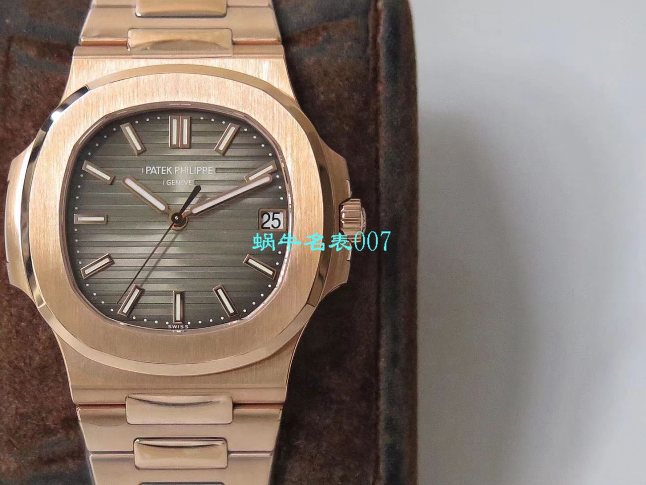 【PPF厂鹦鹉螺复刻高仿最好版本手表V2价格】百达翡丽运动系列5711/1R-001腕表 / BD253