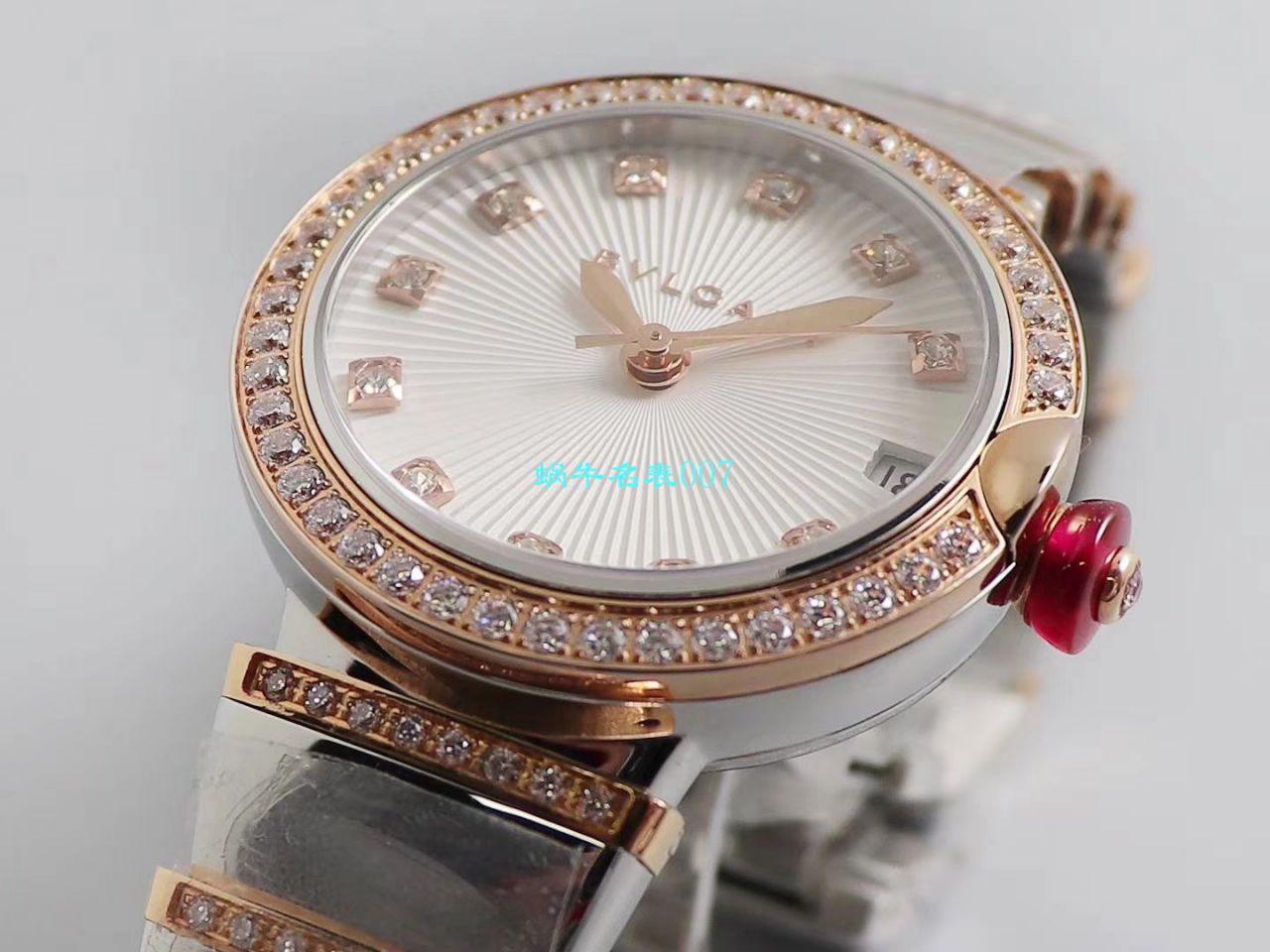 【BV厂复刻高仿女士手表】宝格丽LVCEA系列102192 LU33BSPGSPGD腕表 / BG031