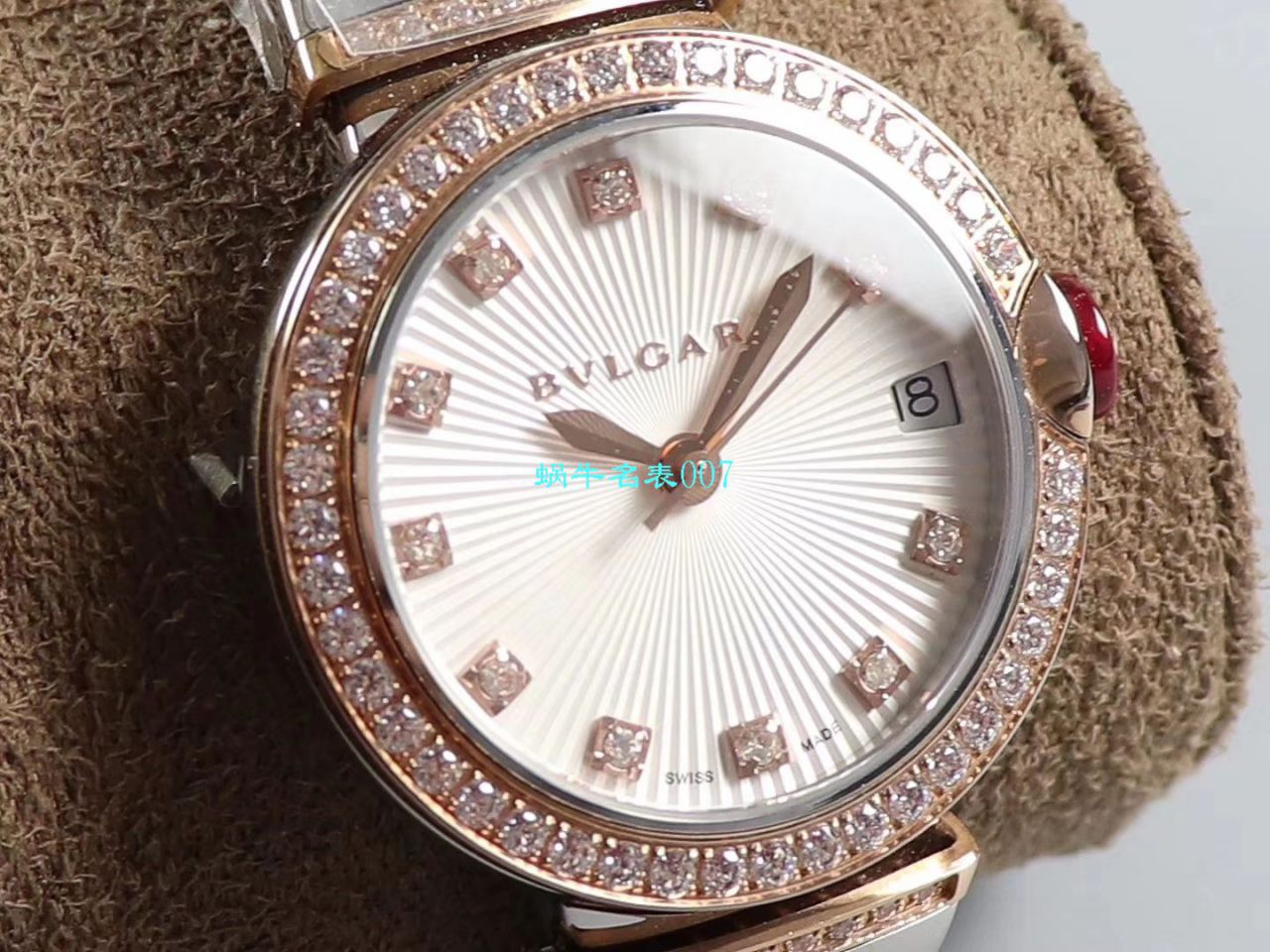 【BV厂复刻高仿女士手表】宝格丽LVCEA系列102192 LU33BSPGSPGD腕表 / BG031