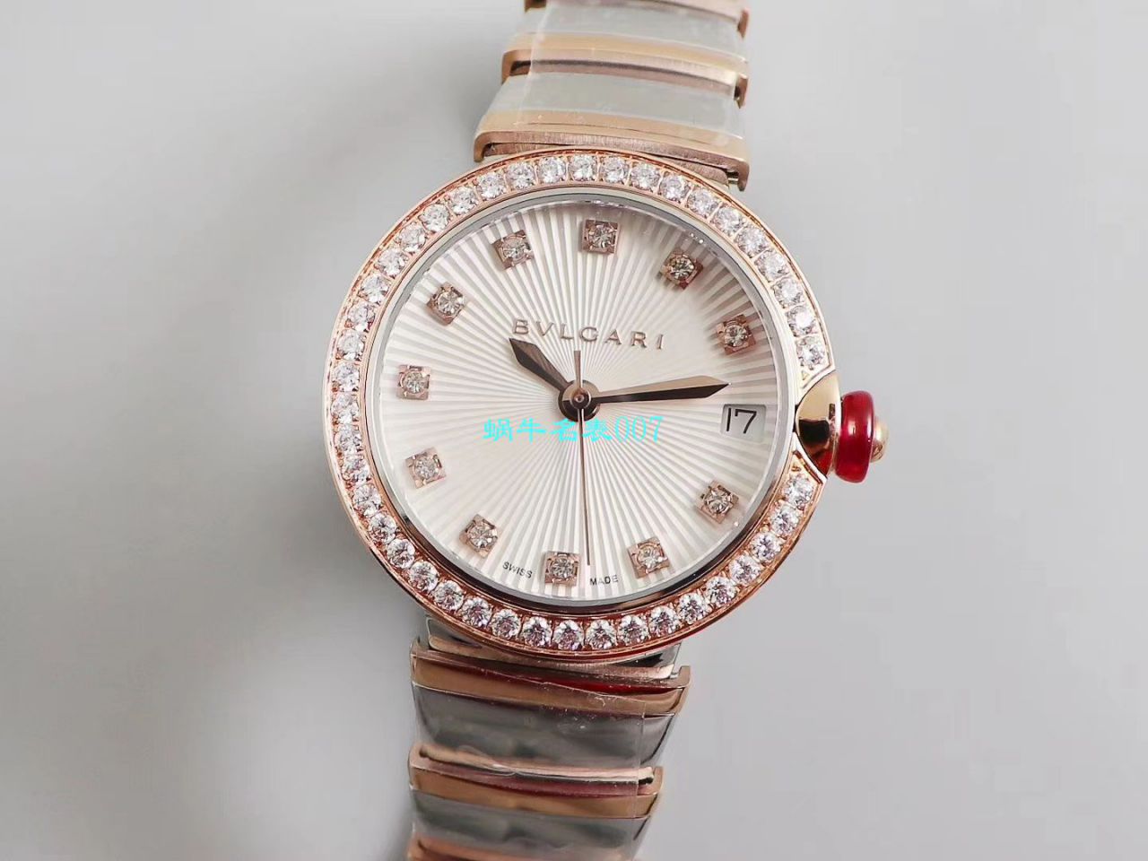 【BV厂复刻高仿女士手表】宝格丽LVCEA系列102192 LU33BSPGSPGD腕表 / BG031