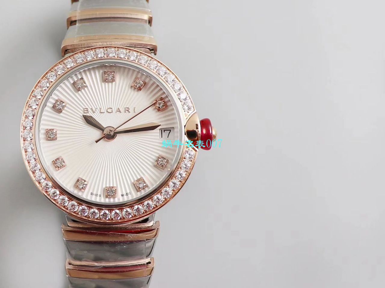 【BV厂复刻高仿女士手表】宝格丽LVCEA系列102192 LU33BSPGSPGD腕表 / BG031