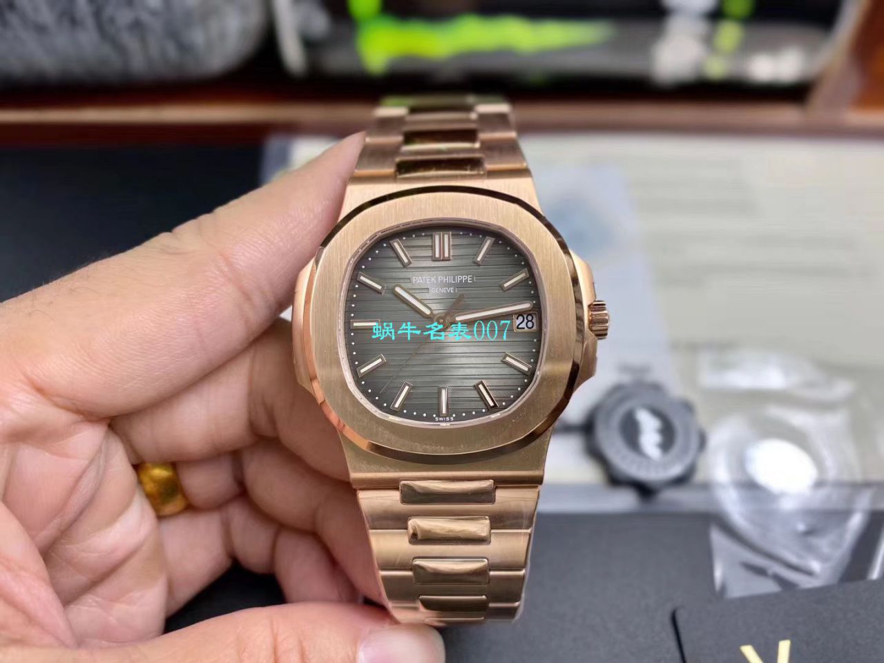 【PPF厂鹦鹉螺复刻高仿最好版本手表V2价格】百达翡丽运动系列5711/1R-001腕表 / BD253