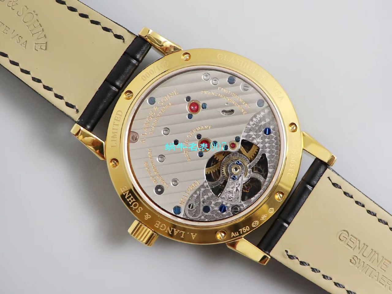 【LH厂官网高精仿手表V2版本陀飞轮】朗格1815 TOURBILLON系列 730.032腕表 / LS018