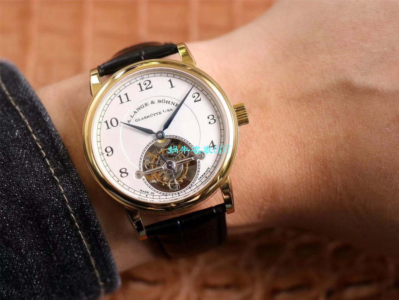 【LH厂官网高精仿手表V2版本陀飞轮】朗格1815 TOURBILLON系列 730.032腕表 / LS018