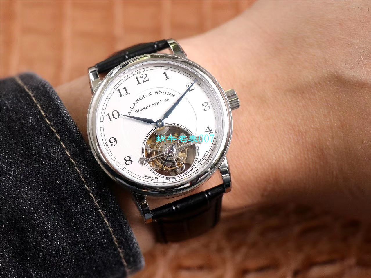 【LH厂官网高精仿手表V2版本陀飞轮】朗格1815 TOURBILLON系列 730.032腕表 / LS018