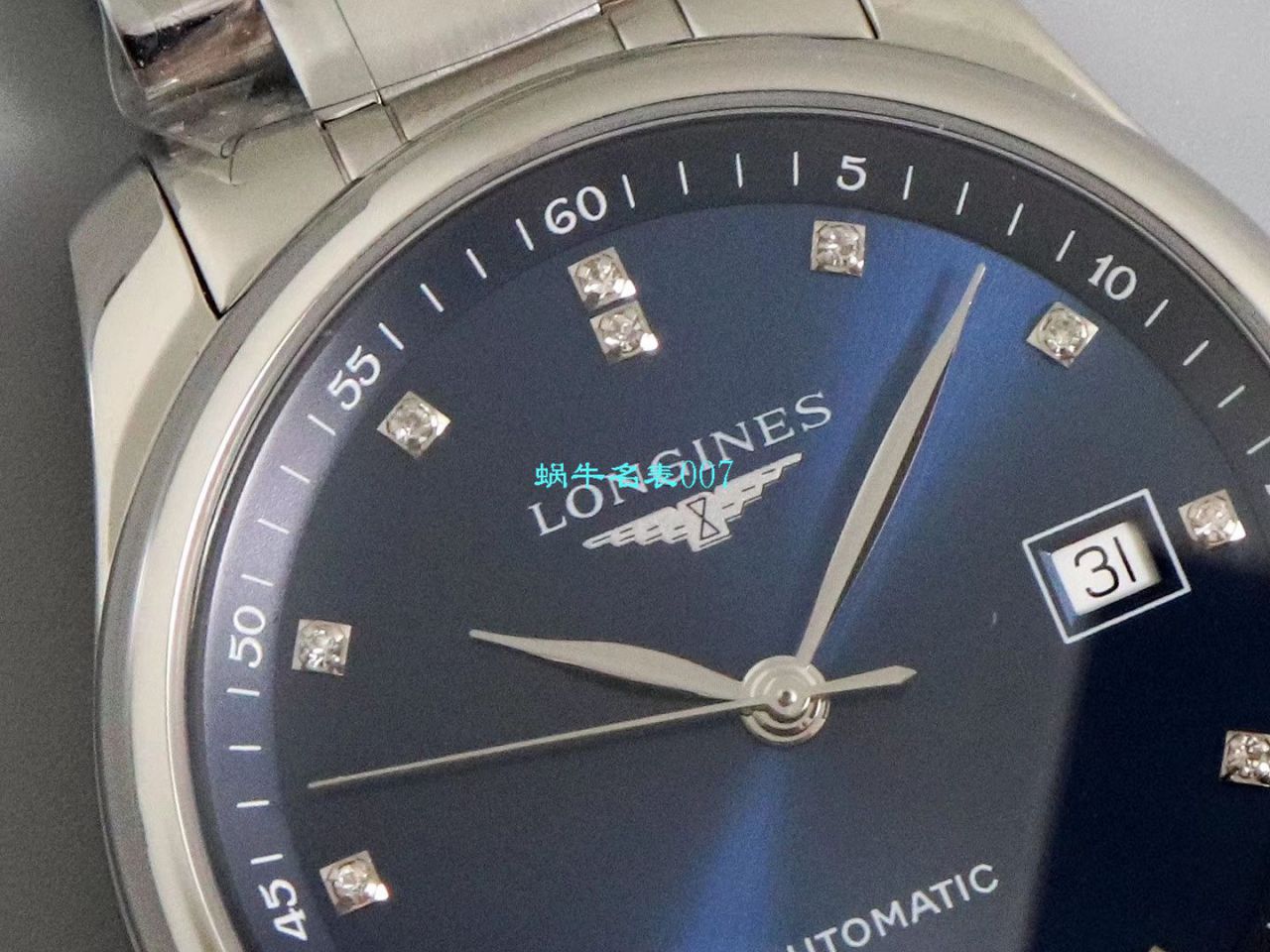 【V9厂名匠三针新款40mm三字位日历款顶级副本】顶级复刻高仿浪琴名匠系列L2.793.4.97.6腕表 / L138