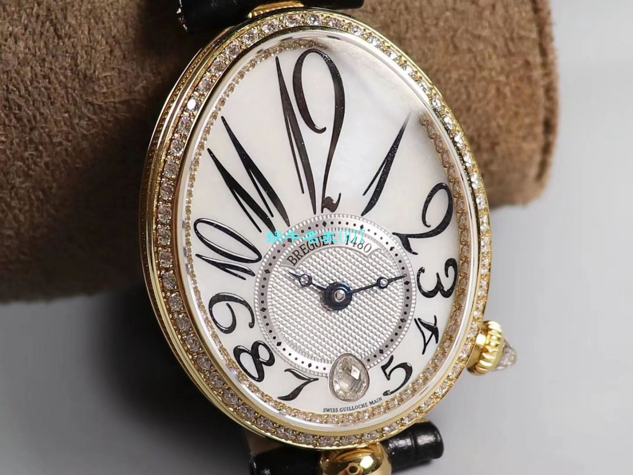 【视频评测ZF厂Breguet复刻高仿表】宝玑那不勒斯皇后系列8918BB/58/964/D00D女腕表 / BZ056