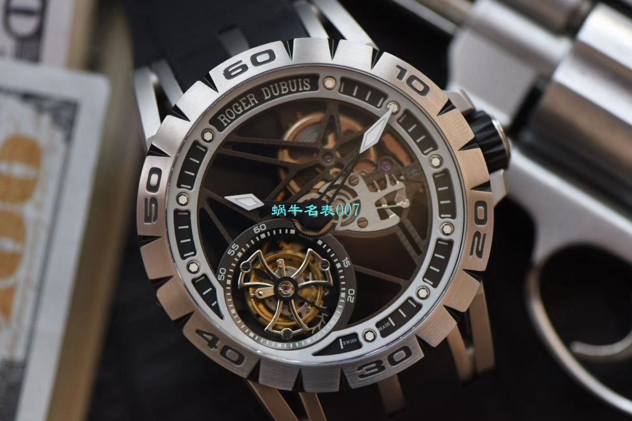 JB厂罗杰杜彼Excalibur Spidr（王者系列）顶级复刻高仿RDDBEX0545，RDDBEX0546，RDDBEX0479陀飞轮腕表 / LJ057