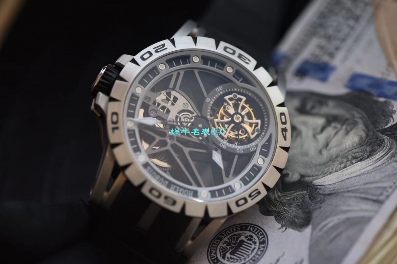 【JB厂官网陀飞轮复刻表】罗杰杜彼EXCALIBUR（王者系列）系列RDDBEX0479腕表 / LJ059