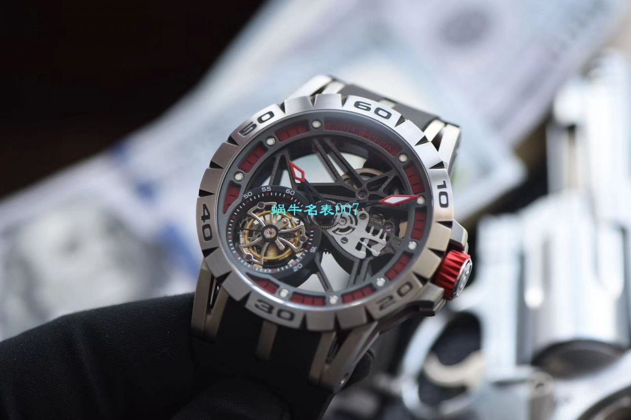 【JB厂陀飞轮超A高仿手表】罗杰杜彼EXCALIBUR（王者系列）系列RDDBEX0545腕表 / LJ060