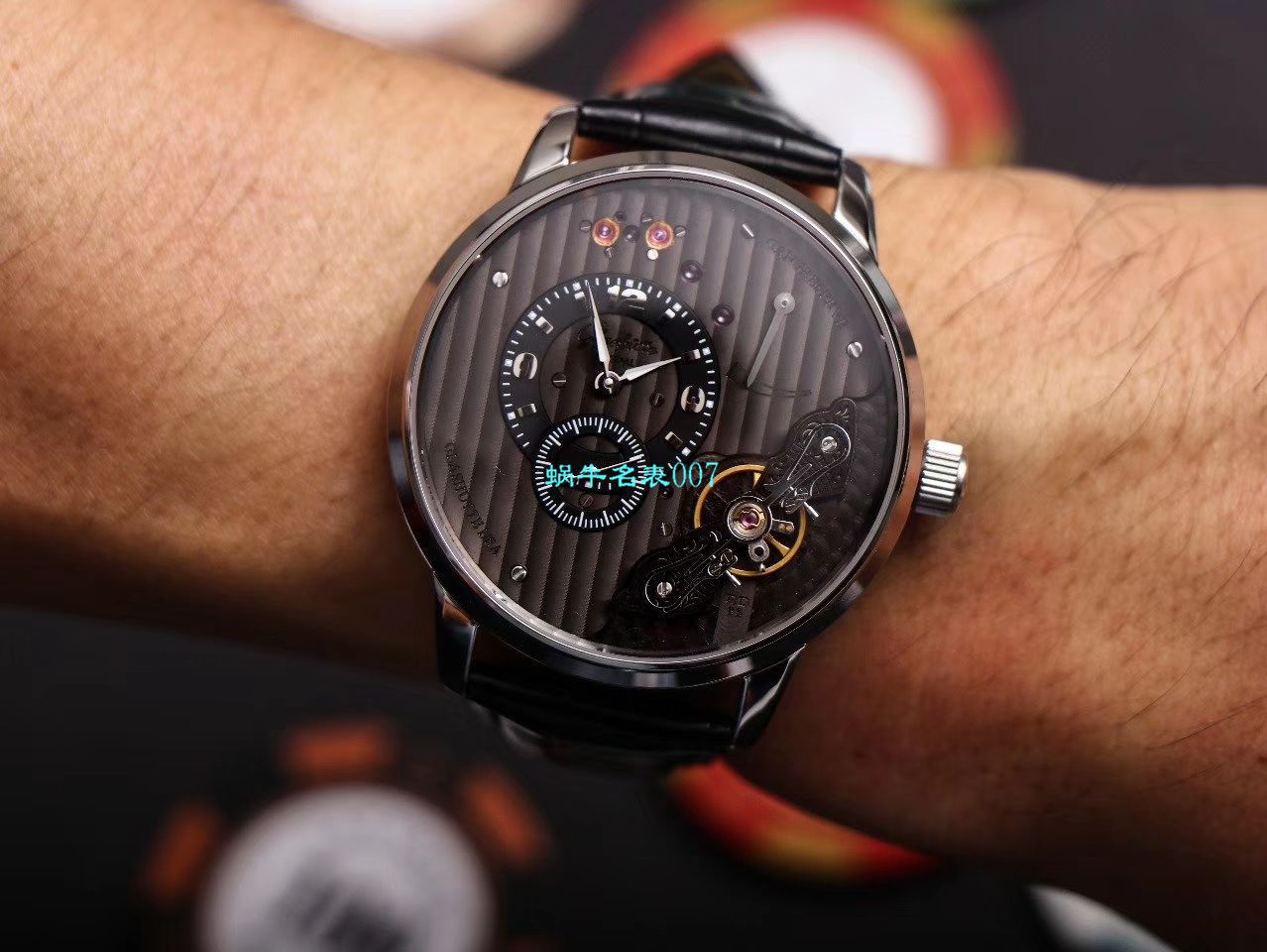 【TZ厂顶级复刻手表】格拉苏蒂原创偏心系列1-66-06-04-22-05腕表 / GLA060