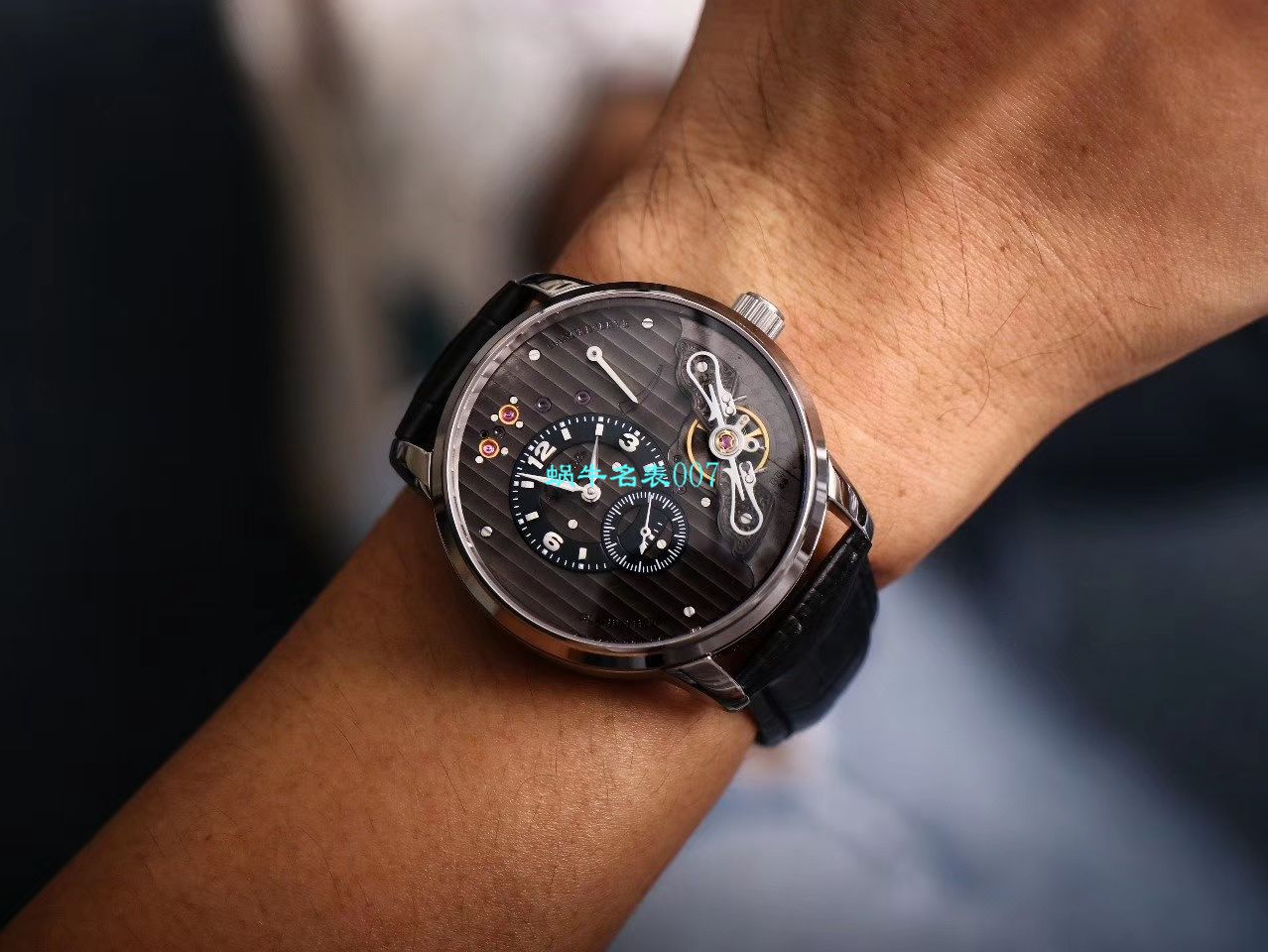 【TZ厂顶级复刻手表】格拉苏蒂原创偏心系列1-66-06-04-22-05腕表 / GLA060